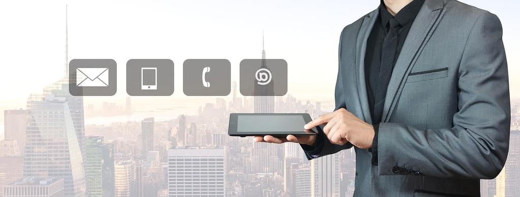 Customer support team interacting with clients